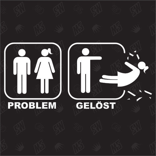 Problem - Gelöst - (for Boys) Sticker