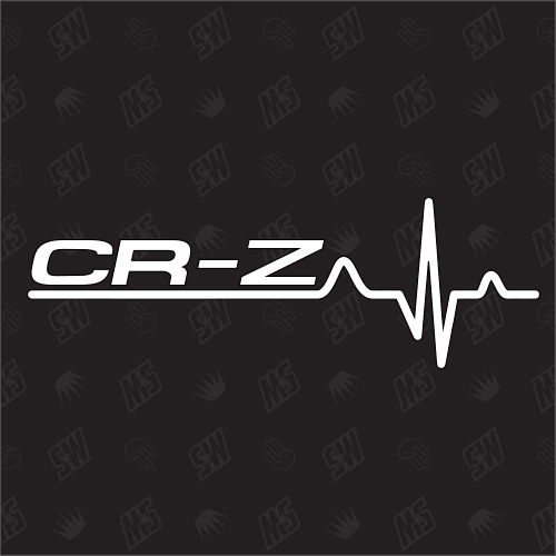 Honda CR-Z Herzschlag - Sticker
