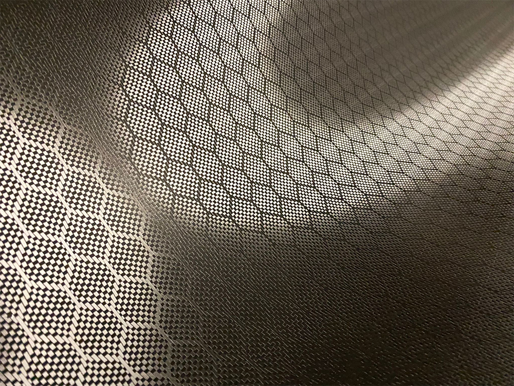 Chromfolie Polyester mit Luftkanaelen
