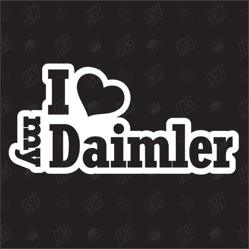 I love my Daimler - Sticker