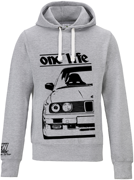 one life - Hoody / BMW E30 M