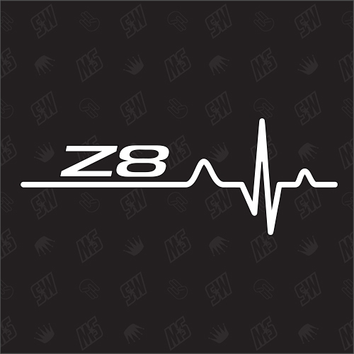 Z8 Herzschlag - Sticker