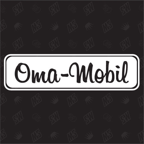 Oma Mobil - Sticker