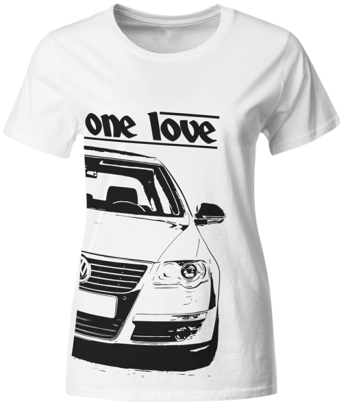 one love - T-Shirt -VW Passat 3C