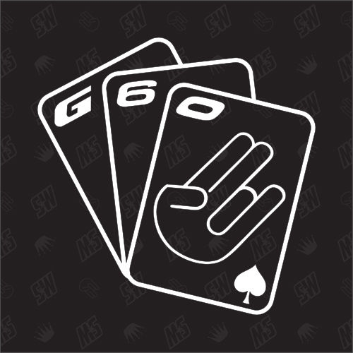 Spielkarten G60 - Sticker