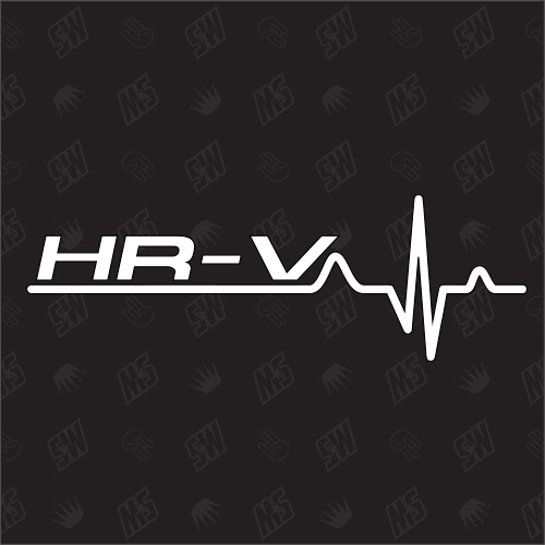 Honda HR-V Herzschlag - Sticker