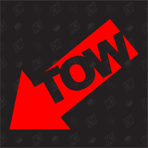 TOW (links) - Sticker, Fun Sticker, Sticker