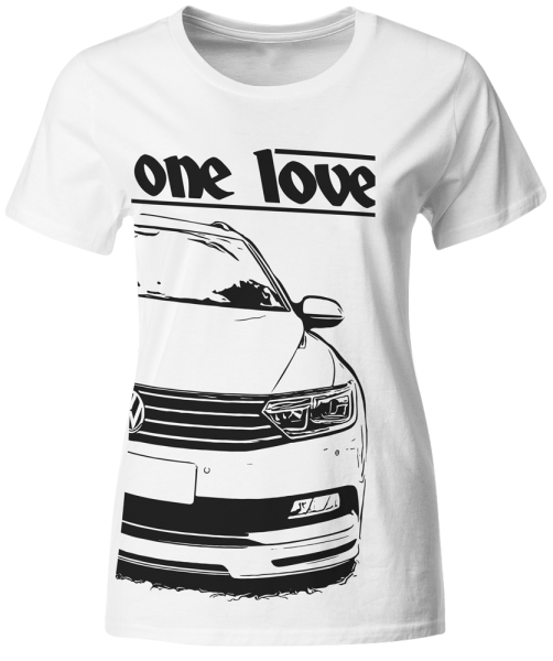 one love - T-Shirt - VW Passat B8