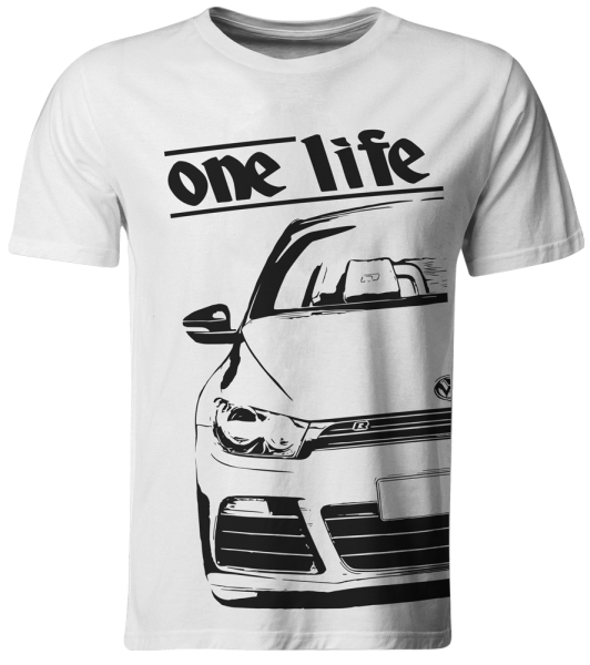 one life - T-Shirt - VW Scirocco 3 R