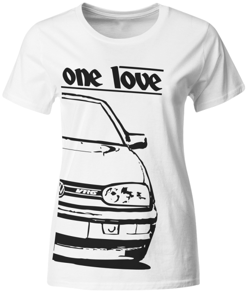 one love - T-Shirt - VW Golf 3 VR6