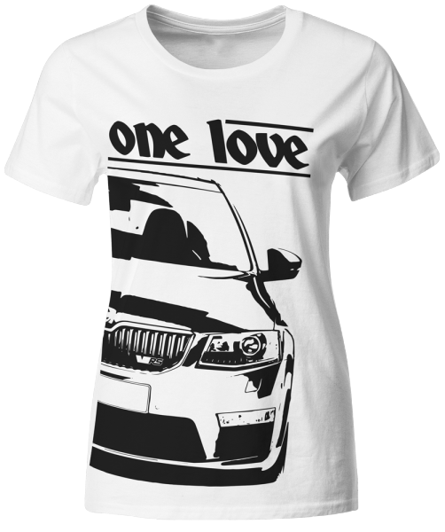 one love - T-Shirt - Skoda Octavia 5E RS