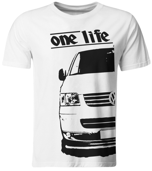 one life - T-Shirt - VW T5 Bus