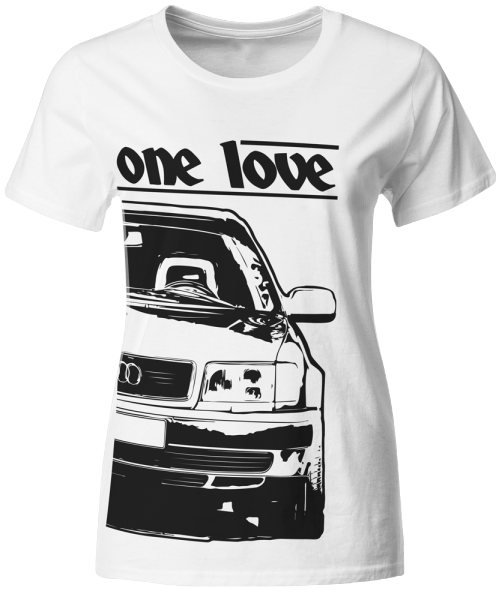 one love - T-Shirt -Audi S6 C4