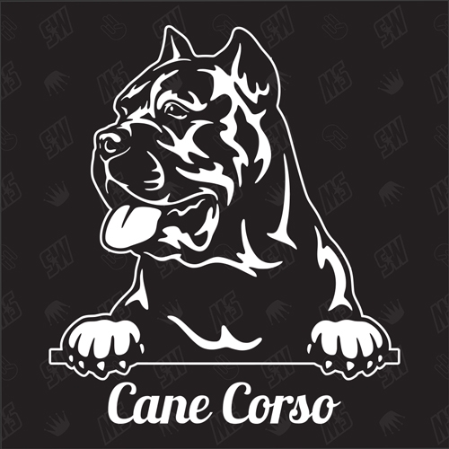 Cane Corso Version 1 - Sticker, Hundeaufkleber, Autoaufkleber