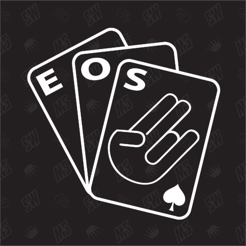 Spielkarten EOS - Sticker
