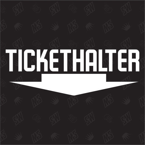 Tickethalter - Sticker