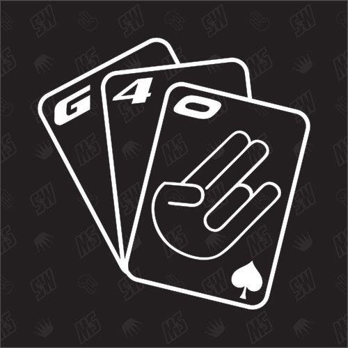 Spielkarten G40 - Sticker