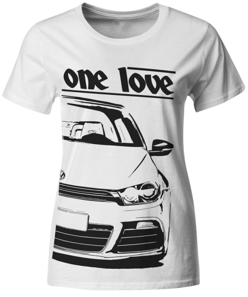 one love - T-Shirt - VW Scirocco 3 R