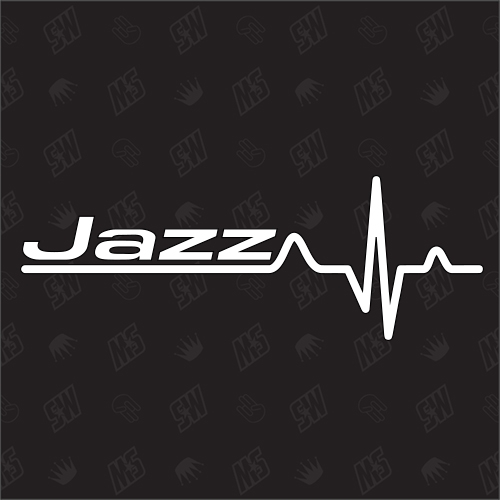 Honda Jazz Herzschlag - Sticker