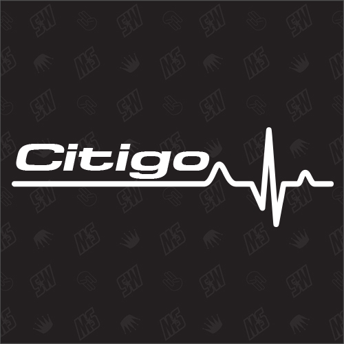 Citigo Herzschlag - Sticker