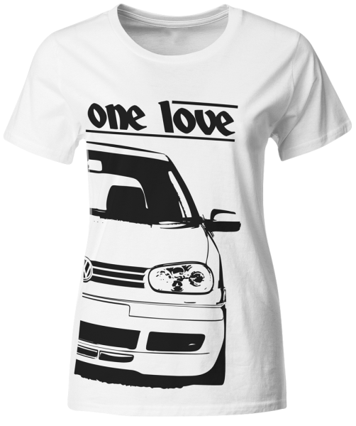 one love - T-Shirt - VW Golf 4 GTI Jubi