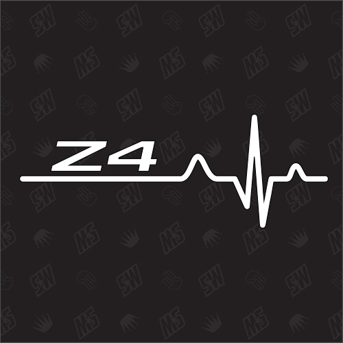 Z4 Herzschlag - Sticker