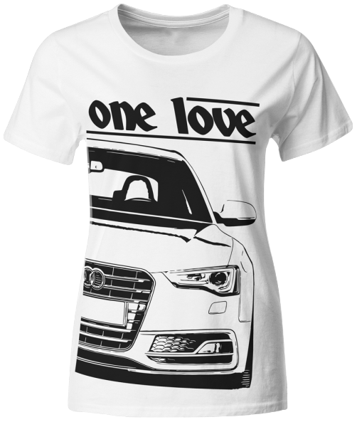 one love - T-Shirt -Audi S5 8F