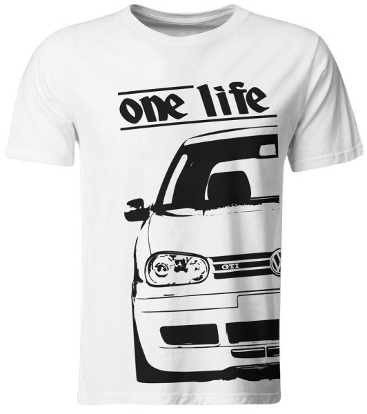 one life - T-Shirt - VW Golf 4 GTI Jubi