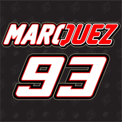 Marc Marquez 93 - Moto GP Sticker