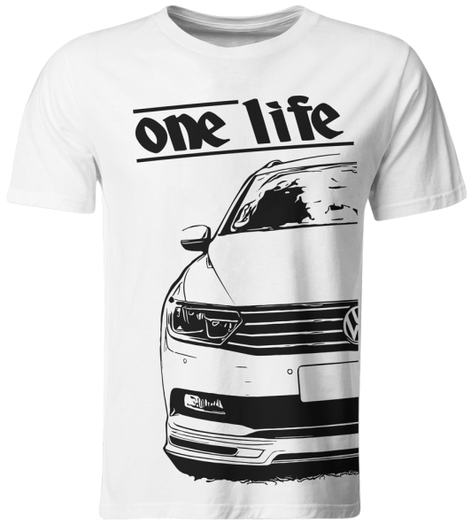 one life - T-Shirt - VW Passat B8