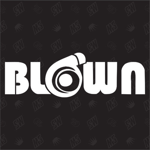 Blown - Turbo Sticker