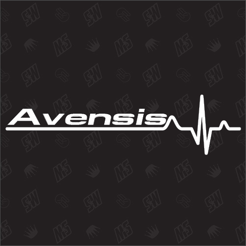 Avensis Herzschlag - Sticker