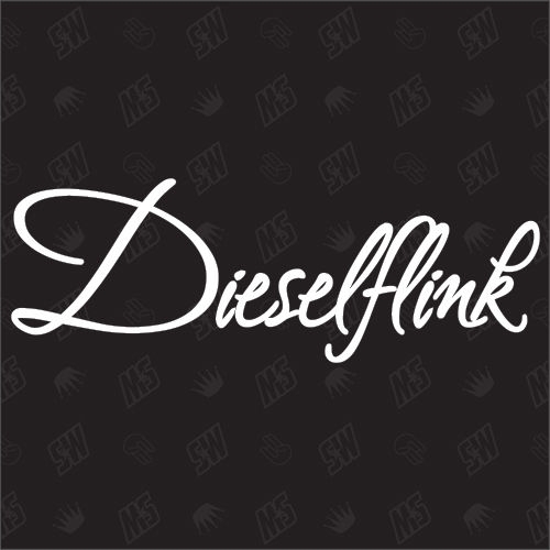 Dieselflink - Sticker