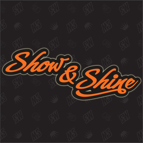 Show & Shine - Sticker